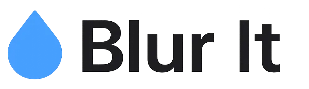 blur it logo